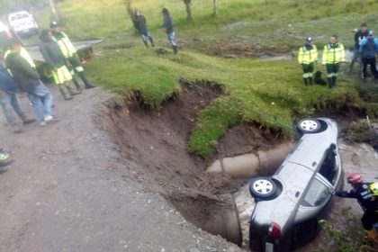 Foto cortesía Bomberos Cotacachi