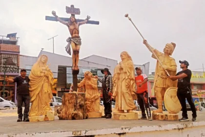 Obra Soldado Romano del artista David Marcelo